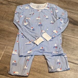 Magnetic Me Blue Polar Bear Kids Pajama Set